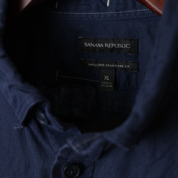 Safari Cotton Button-Down Shirt - Picture 3 of 3